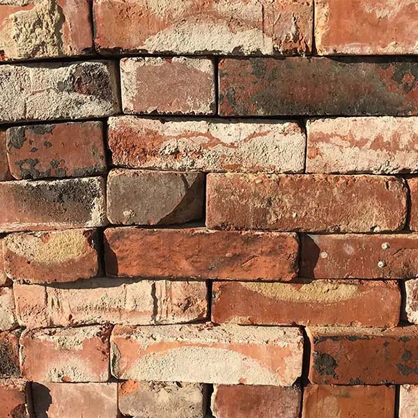 Reclaimed building materials old bricks